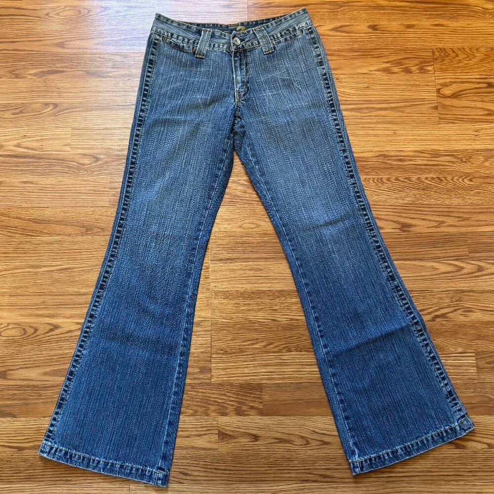 Seven7 Trouser Style Wide Leg Jeans